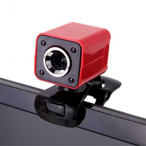 A862 360° Rotating HD Webcam with 12.0MP Resolution & 4 LED Lights for Laptop/PC - Perfect for Video Conferencing, Online Classes & Live Streaming