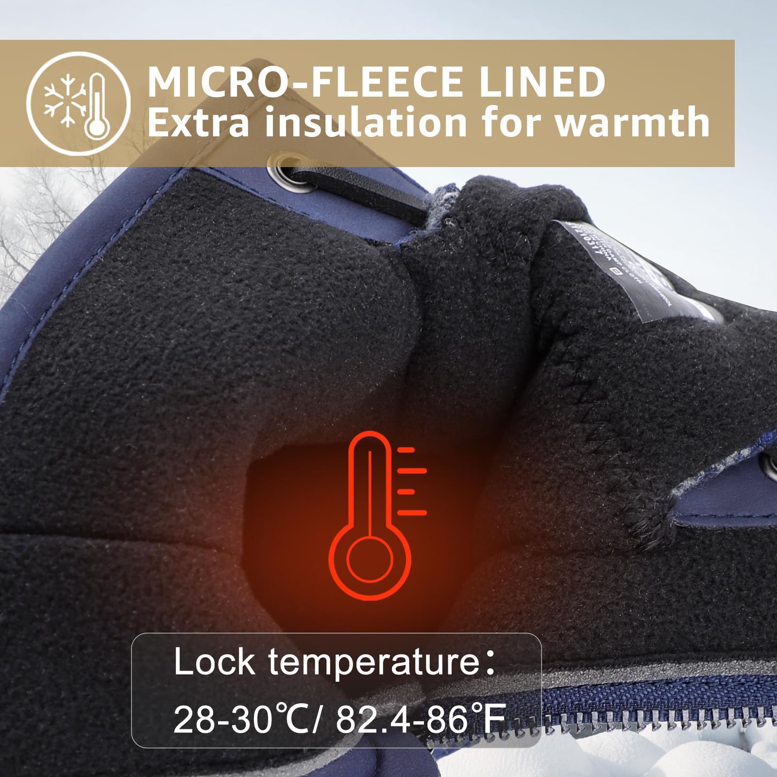 STQ Women's Waterproof Duck Boots - Quilted Winter Snow Boots for Cold Weather | Perfect for Hiking, Snowy Days & Outdoor Adventures