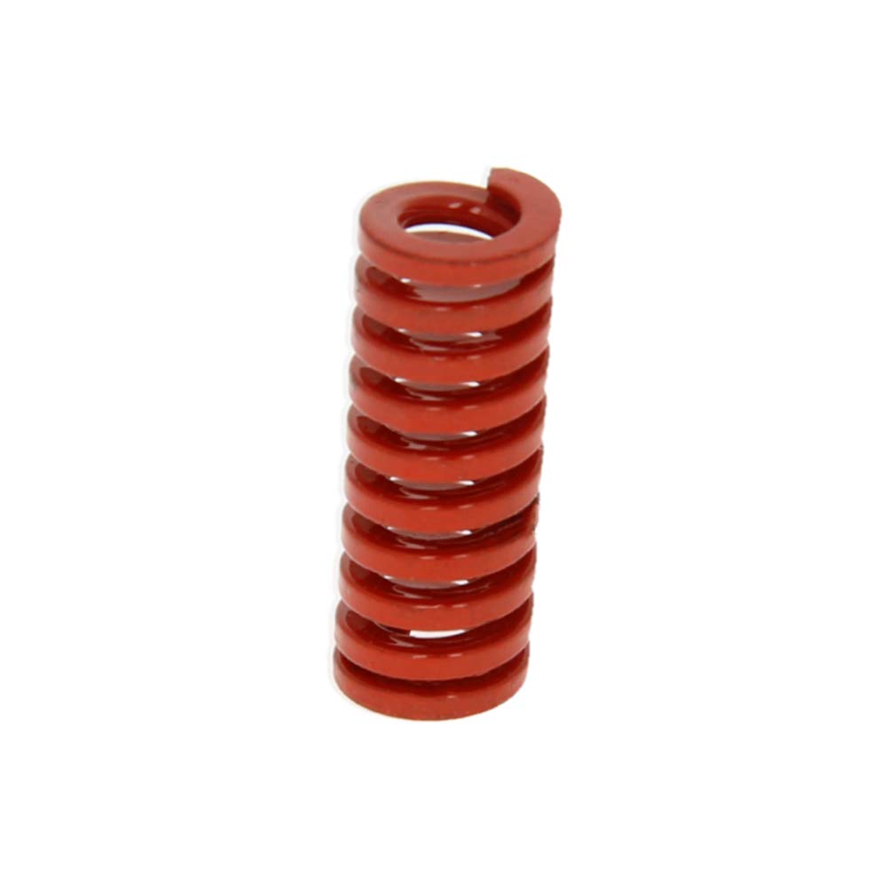 MroMax 3D Printer Die Spring - 8mm OD 20mm Long Medium Load Compression Mold Spring for Creality Ender 3/5, CR-10, Electric Parts - Perfect for 3D Printer Maintenance & Repairs (Red, 1PC)