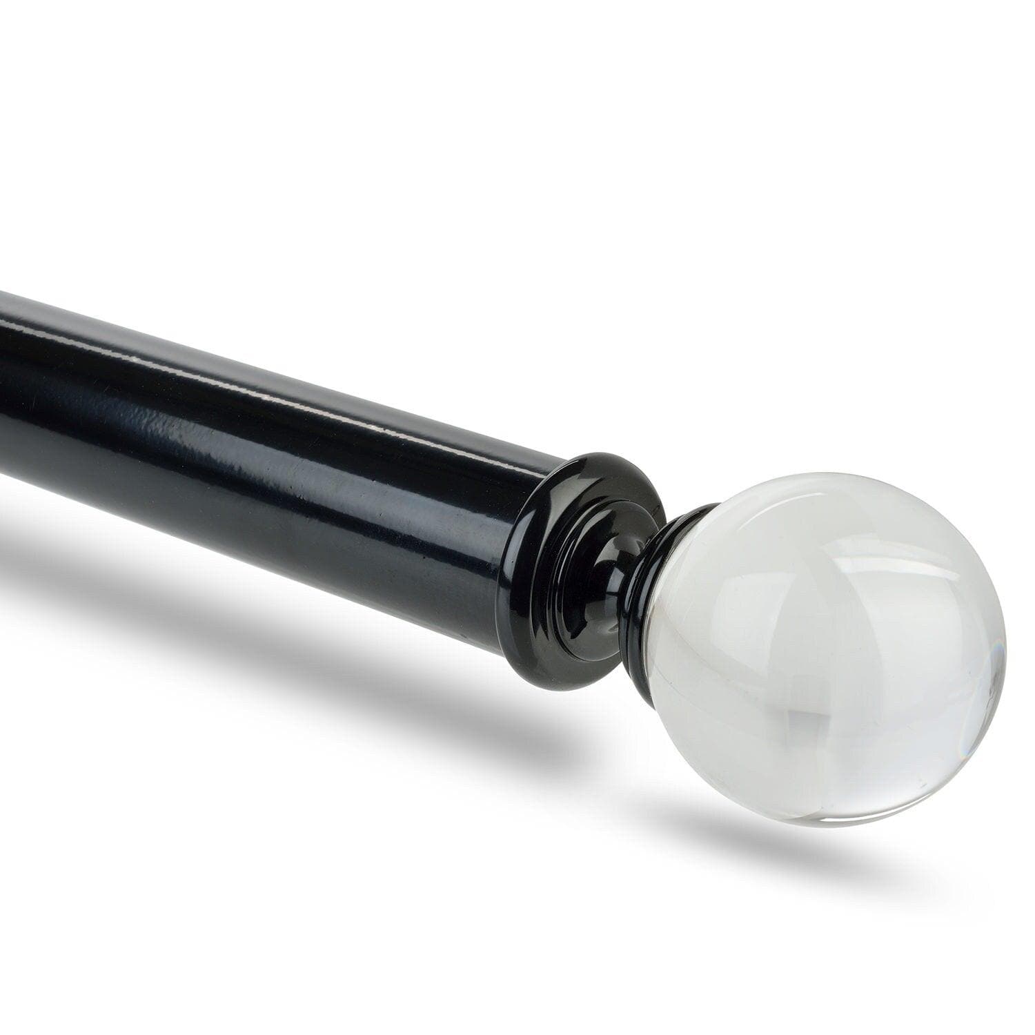 Premium Gloss Black Glass Ball Temperature Swatch - Perfect for Home Decor, DIY Crafts, and Scientific Experiments