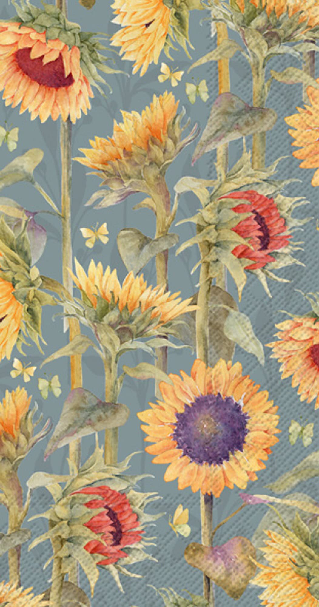 Premium Fall Sunflower Guest Towels 32 Count - Decorative Paper Napkins for Buffet, Kitchen, or Bathroom | Autumn Thanksgiving Friendsgiving Hand Towels 8.5'' x 4.5'' | Perfect for Holiday Parties, Dinner Gatherings & Home Decor