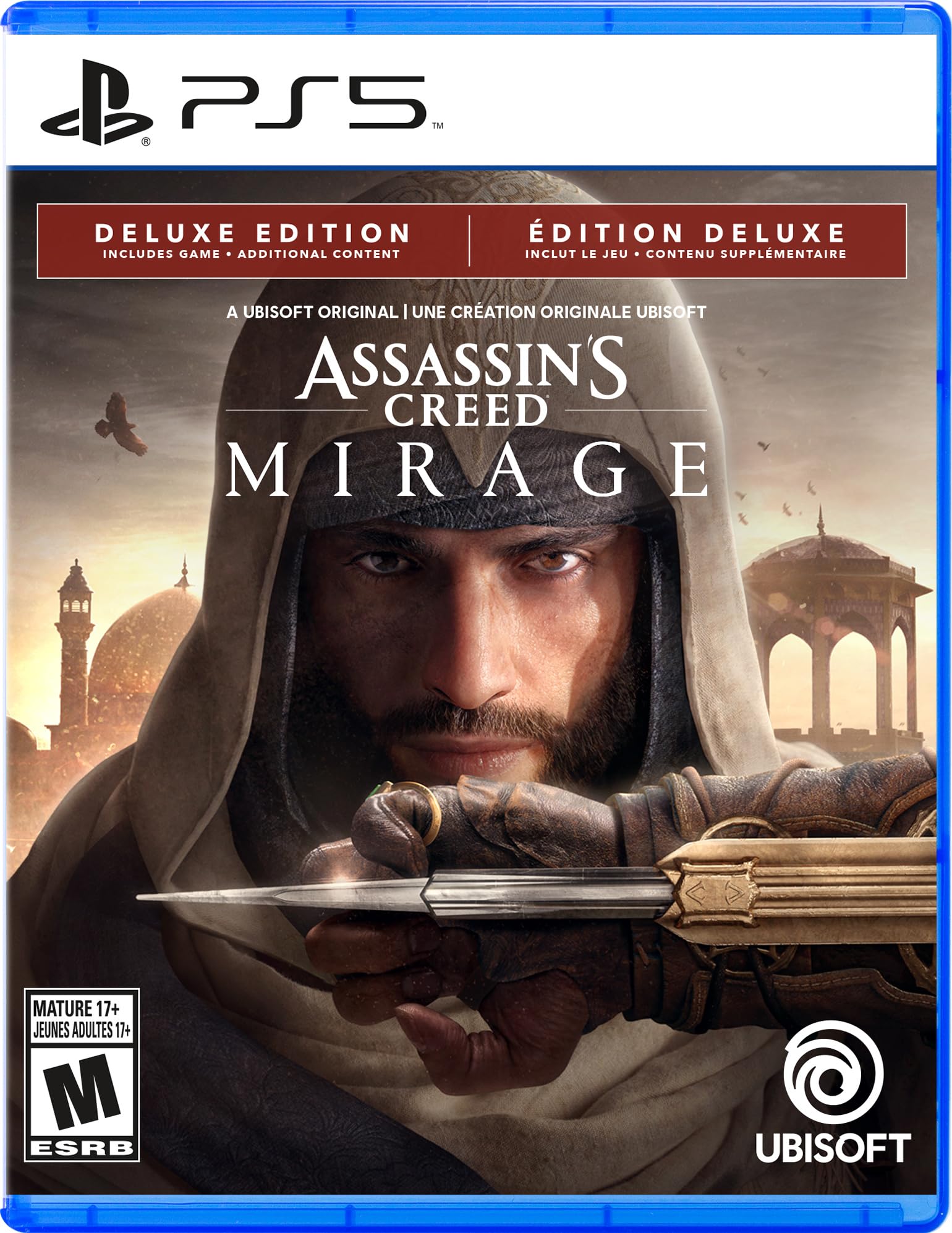 Assassin's Creed Mirage Deluxe Edition for PlayStation 5 - Open World Action Adventure Game with Exclusive Content | Perfect for Fans of Historical RPGs & Stealth Gameplay