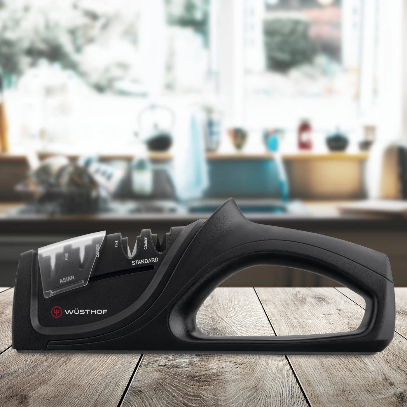 Wusthof Universal Knife Sharpener - Professional Kitchen Knife Sharpening Tool for Chefs & Home Cooks - Perfect for Honing Blades, Scissors & More