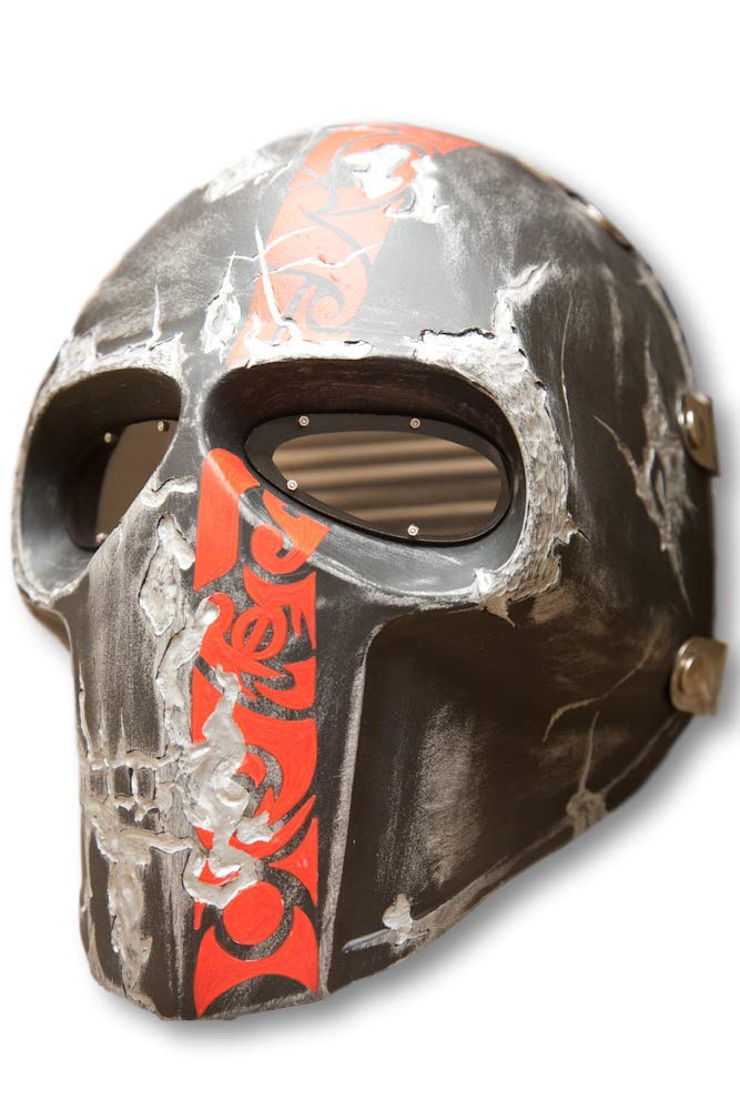 Halloween Airsoft Mask - Full Face Protection for Paintball & Airsoft Games | Durable & Comfortable for Cosplay, Tactical Sports & Halloween Costumes