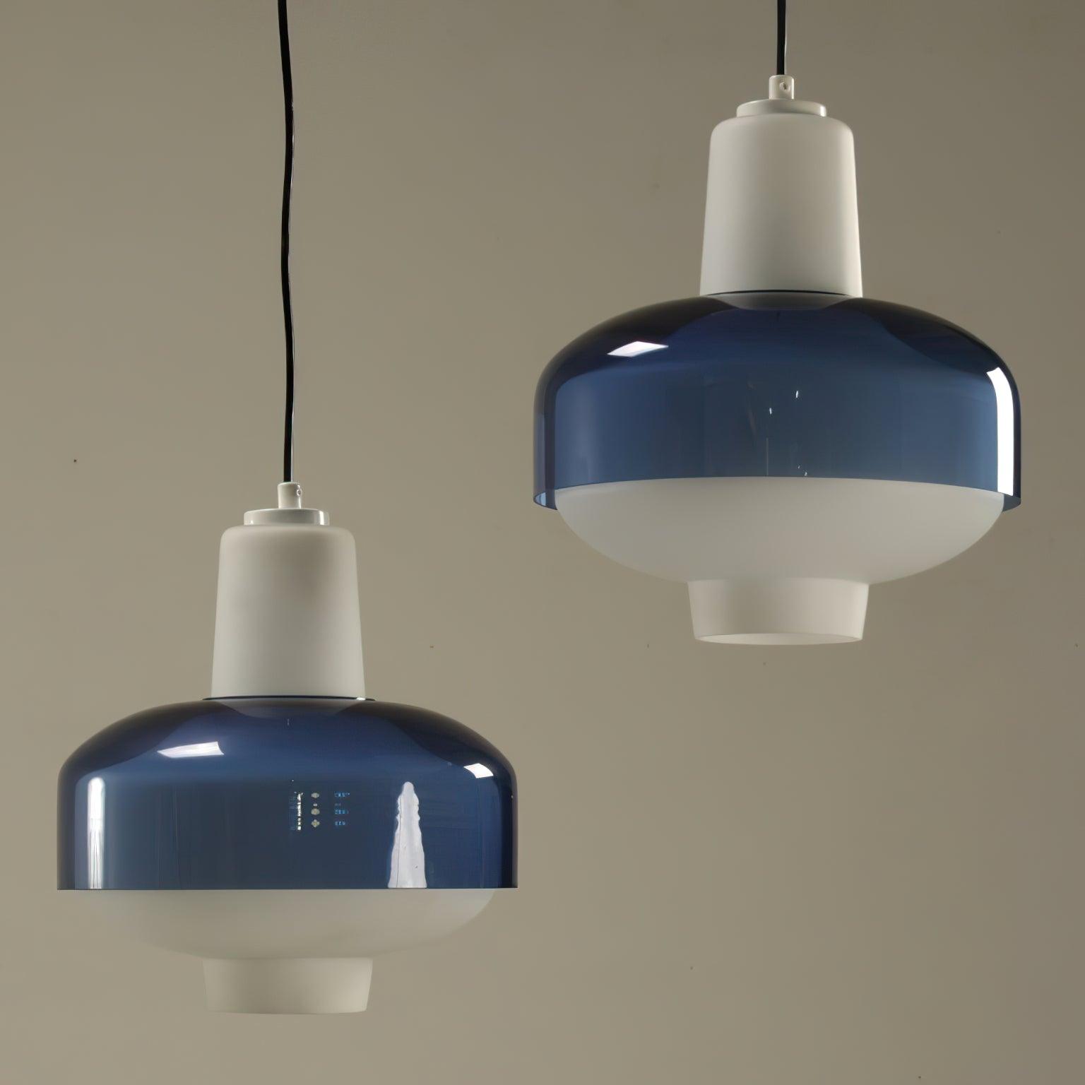 Iittala Pendant Lamp - Modern Scandinavian Glass Ceiling Light for Dining Room, Kitchen & Living Room - Elegant Hanging Fixture with Soft Ambient Lighting