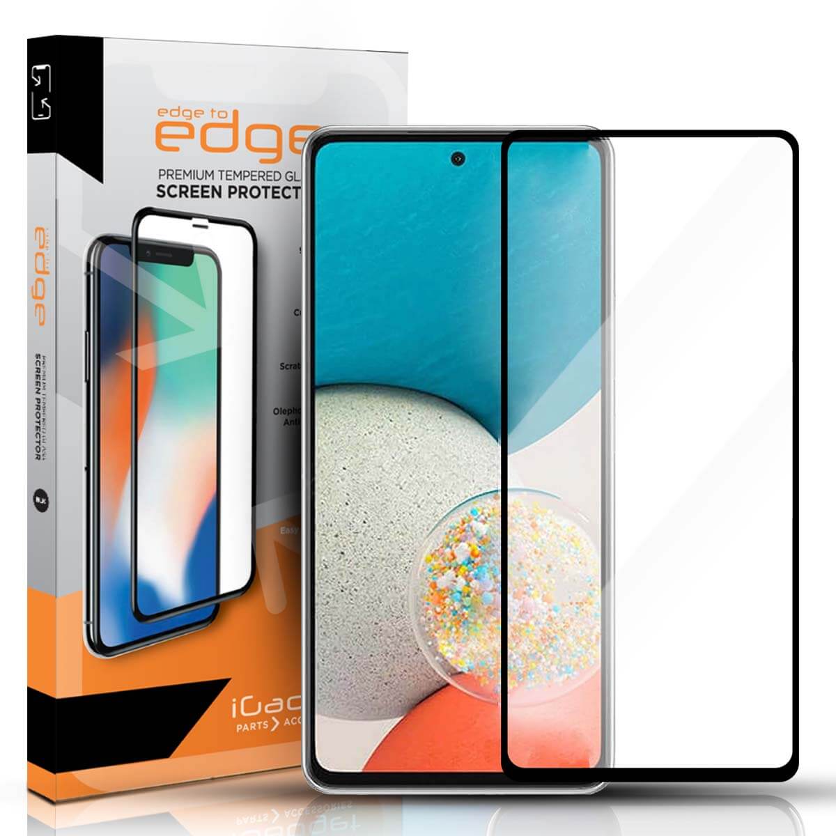Samsung Galaxy A53 5G Screen Protector - 3D Ultra Clear Full Coverage Tempered Glass for Anti-Scratch & Anti-Fingerprint - Perfect for Gaming, Browsing & Daily Use