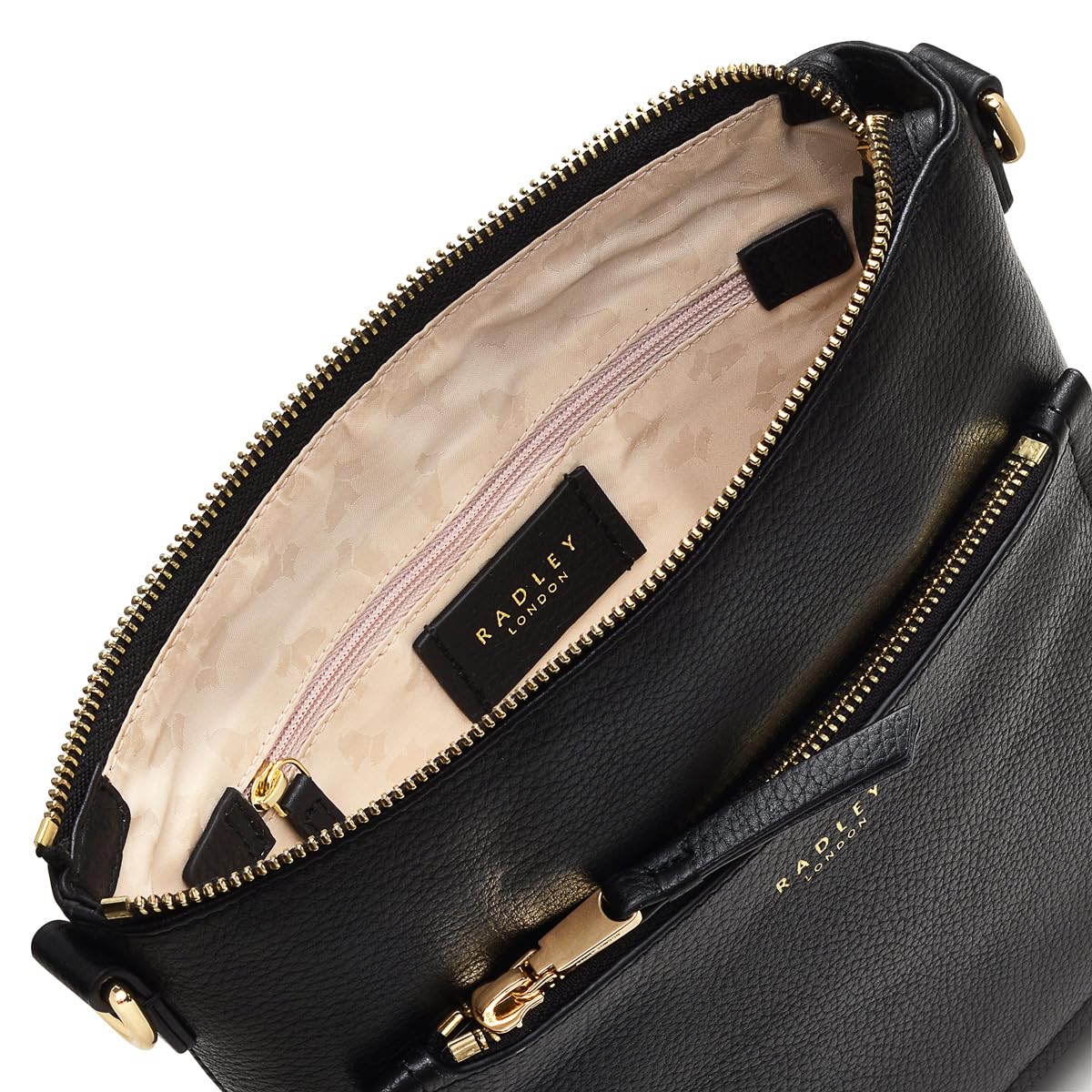 RADLEY London Sunny Dene Small Ziptop Crossbody Bag for Women - Stylish Leather Purse with Adjustable Strap, Perfect for Travel, Shopping & Everyday Use