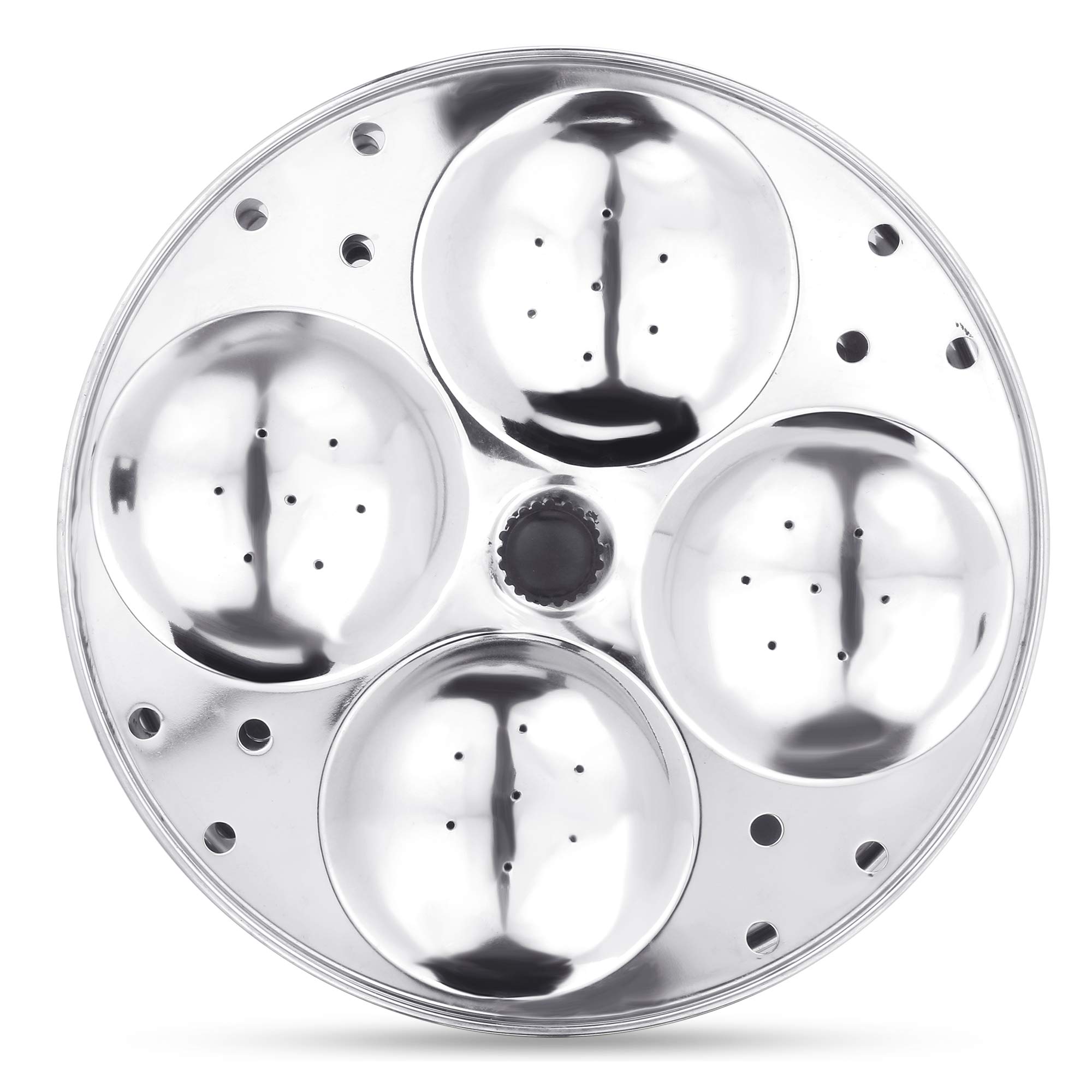 Premium Stainless Steel Idli Stand for Indian Cooking – 3-Tier Idli Maker for 12 Idlis – Food Grade, Dust Resistant & Ergonomic Design – Compatible with Pressure Cooker, Electric Pot & Instant Pot – Perfect for Home Kitchens & Indian Restaurants