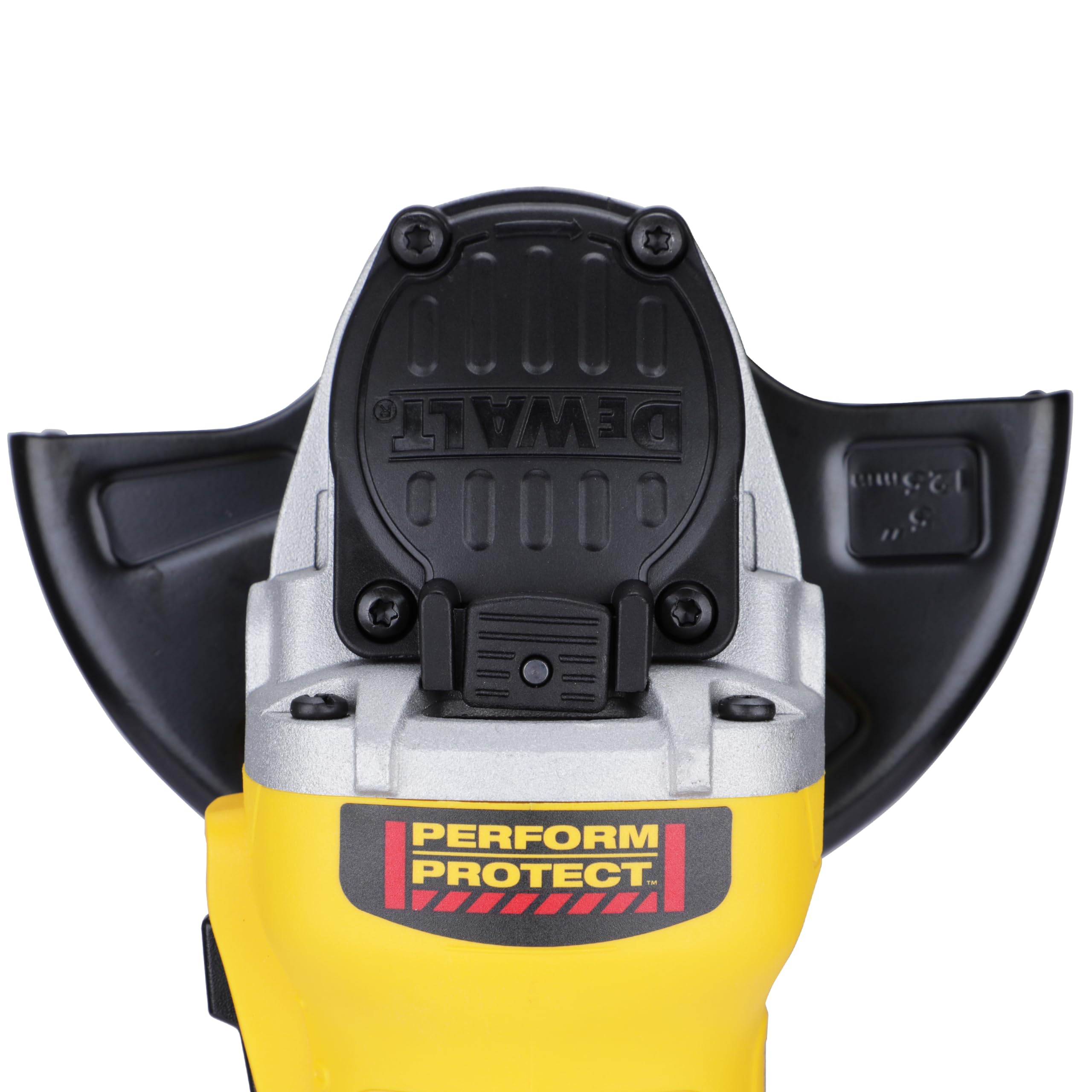 DEWALT DCG405N-XJ 18V Cordless Brushless Angle Grinder (Body Only) - 125mm Cutting & Grinding Disc - Perfect for Metalworking, Woodworking & DIY Projects