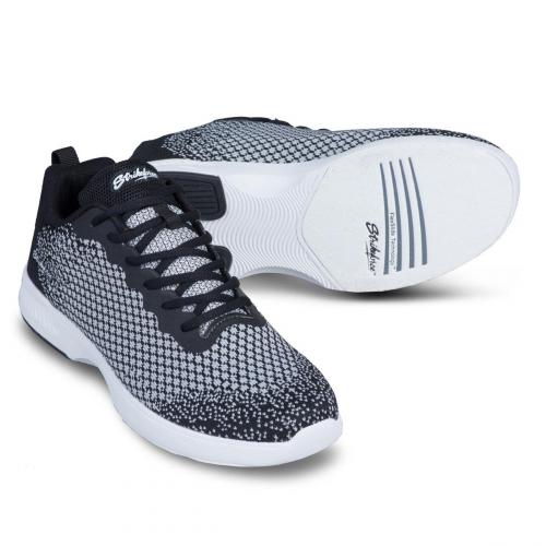 KR Strikeforce Aviator Black/Grey Bowling Shoes - Professional Comfort for League & Tournament Play - Perfect for Bowlers Seeking Style & Performance