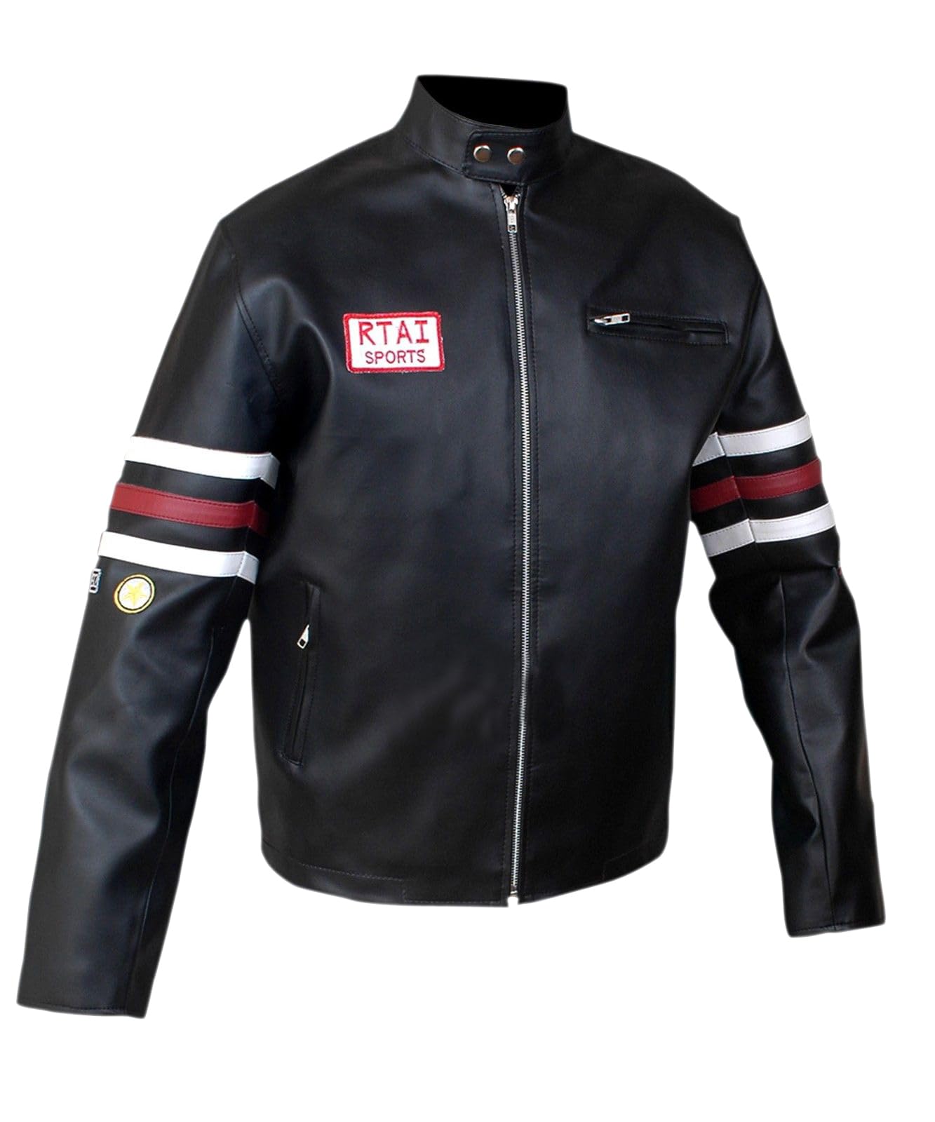 F&H Men's Dr. Gregory House Jacket - TV Show Inspired Brown Leather Coat - Perfect for Halloween Costumes, Cosplay & Fan Conventions