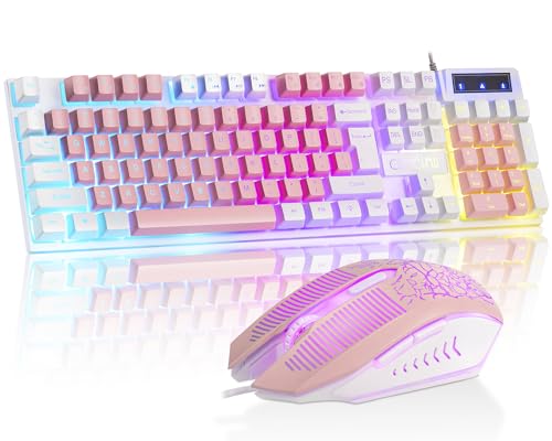 White and Pink