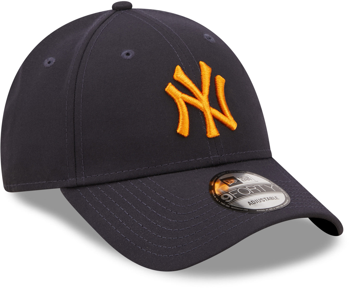 New York Yankees New Era 9Forty Repreve Navy Adjustable Baseball Cap - Official MLB Team Logo Hat for Men & Women - Perfect for Baseball Games, Sports Events & Casual Wear