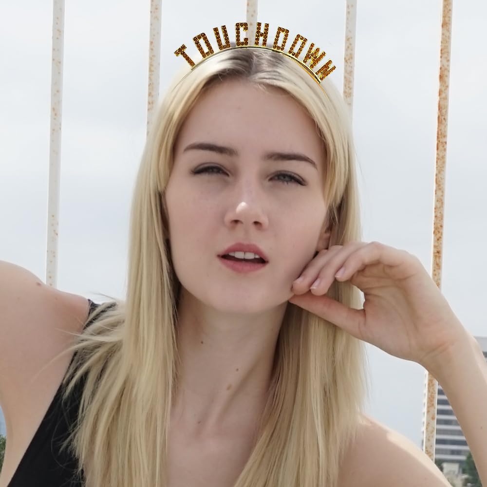 Madison Tyler Football Headbands for Women & Girls - Breathable Sports Headwear for Football Fans & Players - Perfect Team Gifts for Women & Girls - Ideal for Game Day, Training & Football Practice