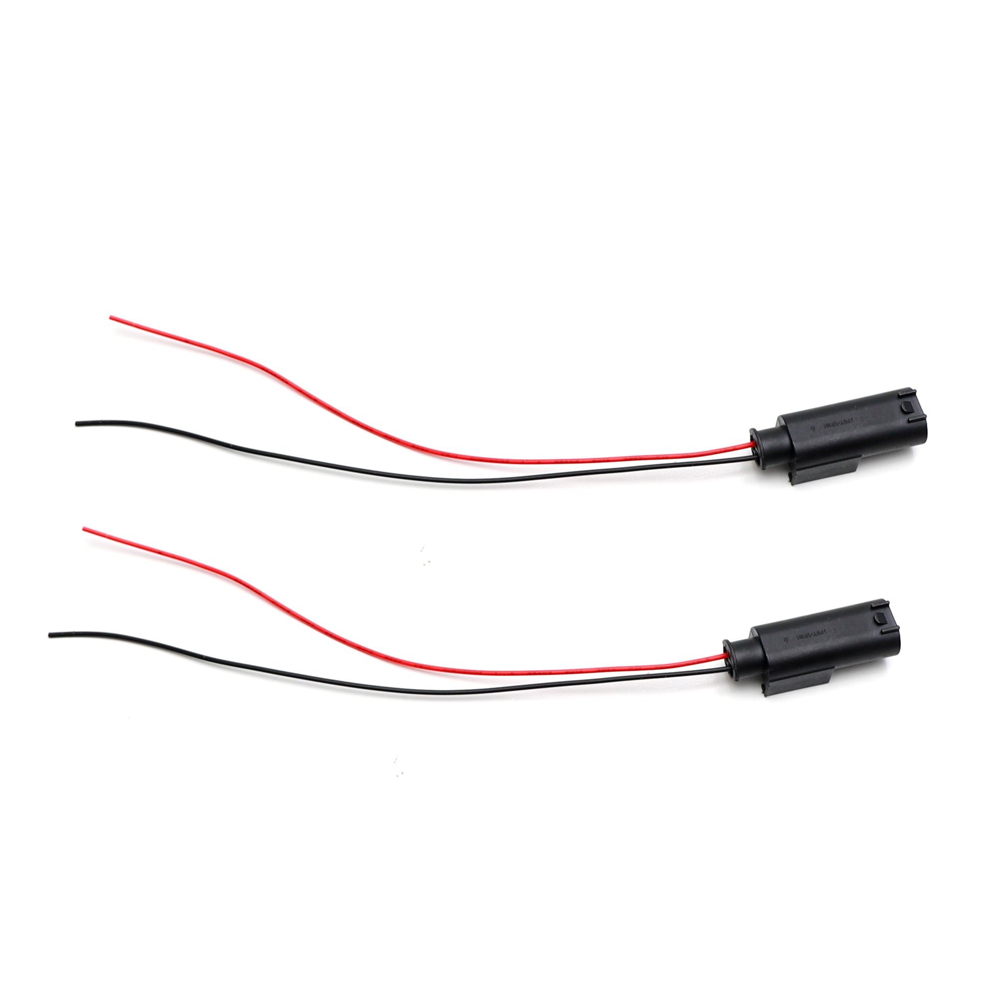 2 Pin Male End Light & Sensor Connectors with 5 Pigtails - Compatible with European Cars - Waterproof Automotive Electrical Connectors for Headlights, Fog Lights & Parking Sensors