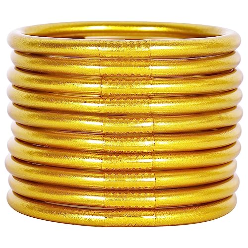 10 PCS Gold A