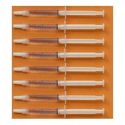 Professional 8 Syringe Teeth Whitening Kit with Custom Trays - 22% Carbamide Peroxide for Effective Whitening at Home - Perfect for Gifts & Special Occasions