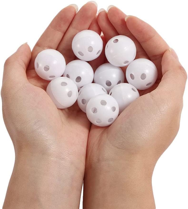 Jowxsx 10-Piece Rattle Ball Inserts - Noise Maker Toy for Puppets, Dolls & Pet Toys - DIY Doll Repair Accessories - Fun Sensory Toys for Babies & Animals (Great for Puppet Shows, Baby Playtime & Pet Enrichment)
