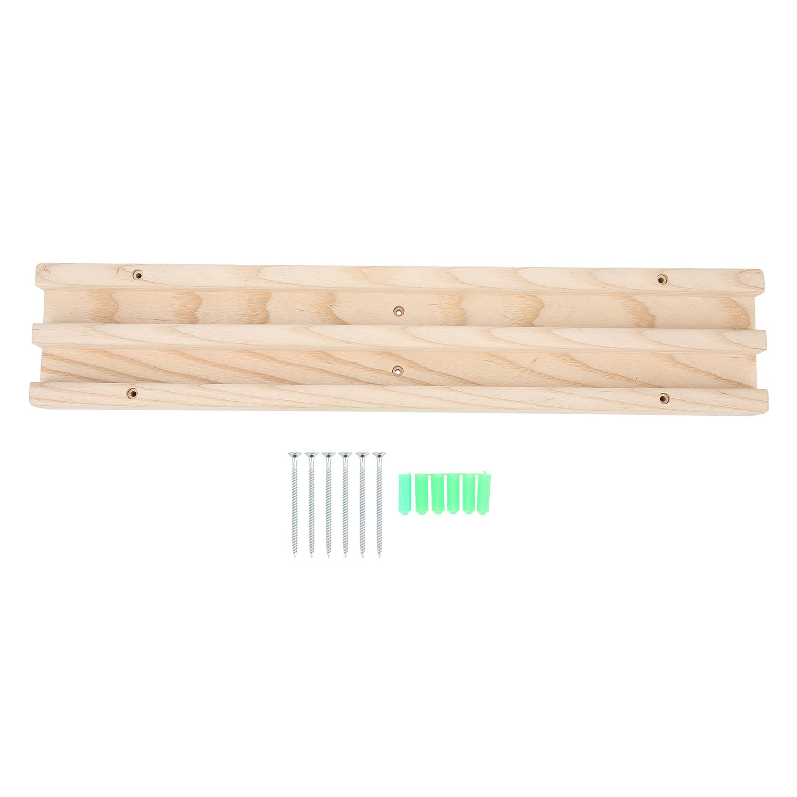 FECAMOS Fingerboard for Rock Climbing Training - Portable Grip Strength Trainer with Multiple Hold Positions for Home & Gym Workouts - Perfect for Bouldering, Hangboard Exercises & RV Training