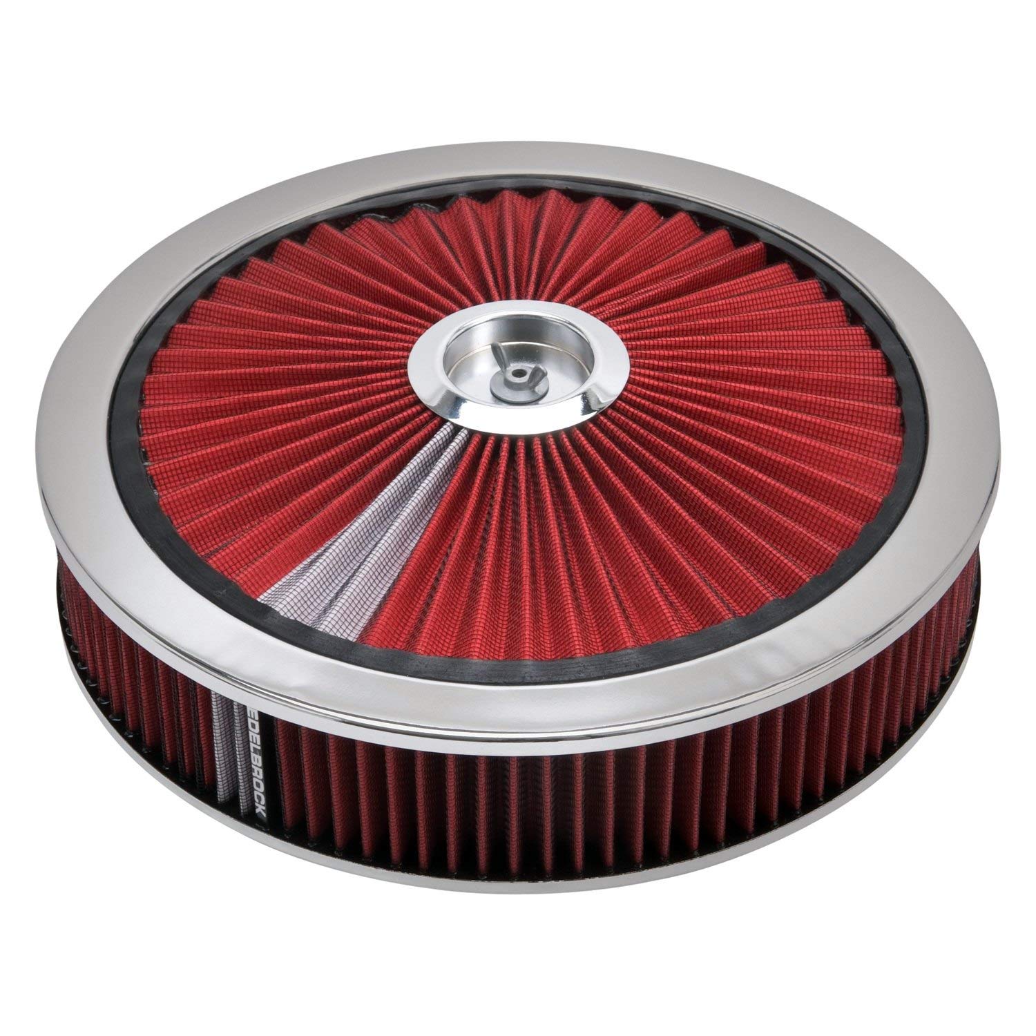 Edelbrock 43660 High Performance Air Cleaner - Universal Fit for Carbureted Engines - Multi Color - Perfect for Hot Rods, Muscle Cars & Classic Vehicles