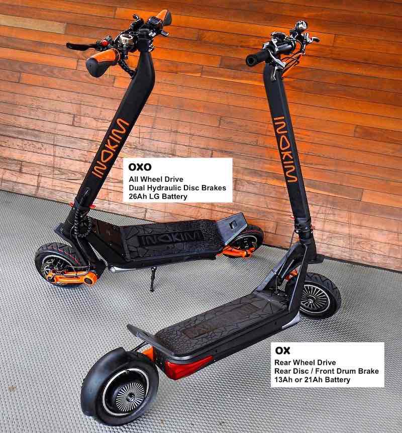 Inokim OXO Electric Scooter - 500W Motor, 40 Mile Range, Foldable & Portable - Perfect for Commuting, City Travel & Urban Adventures