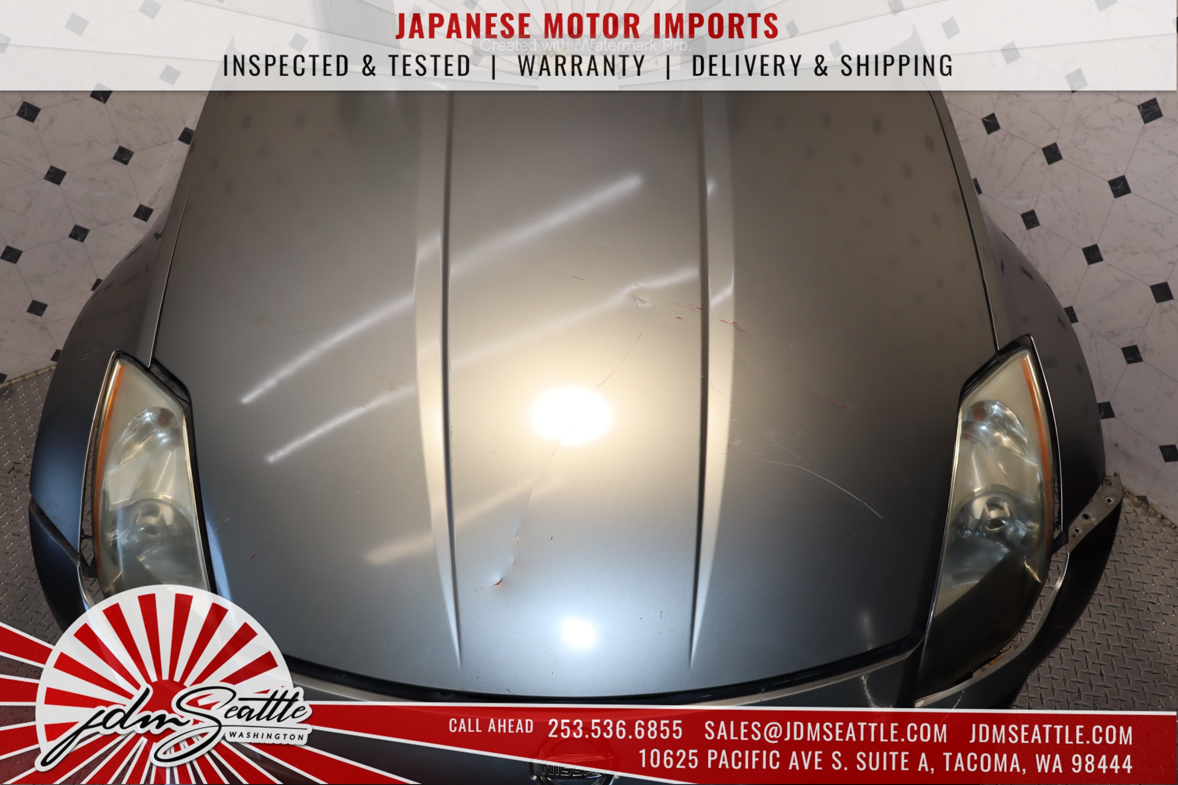 JDM 03-05 Nissan 350Z Z33 Front End Conversion Nose Cut Clip - Upgrade Your Nissan 350Z Front Bumper for a Sleek JDM Look | Perfect for Car Enthusiasts & Custom Builds