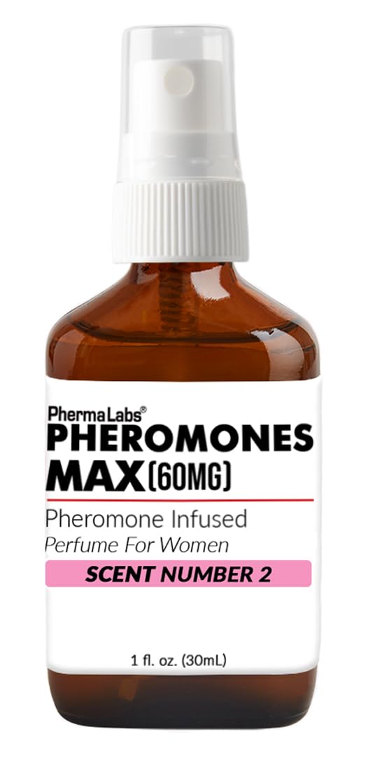 Alcohol-Free Luxury Pheromone-Infused Perfume MAX Scent No.2 for Women - 1 oz Long-Lasting Fragrance | Romantic Date Night & Special Occasion Perfume