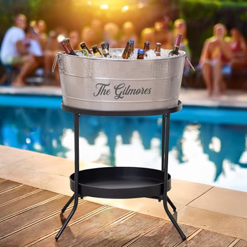 Personalized Aspen - Ss With Iron Stand