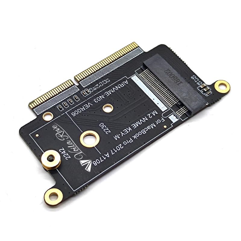 M.2 NVME SSD Adapter for MacBook Pro 2016-2017 A1708 - 22+34 Pin Connector | Upgrade Your Laptop Storage for Faster Performance & Gaming