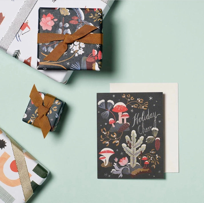 Festive Holiday Moss Wrapping Paper - Eco-Friendly Gift Wrap for Christmas, Birthdays & Special Occasions - Perfect for DIY Crafts, Scrapbooking & Home Decor