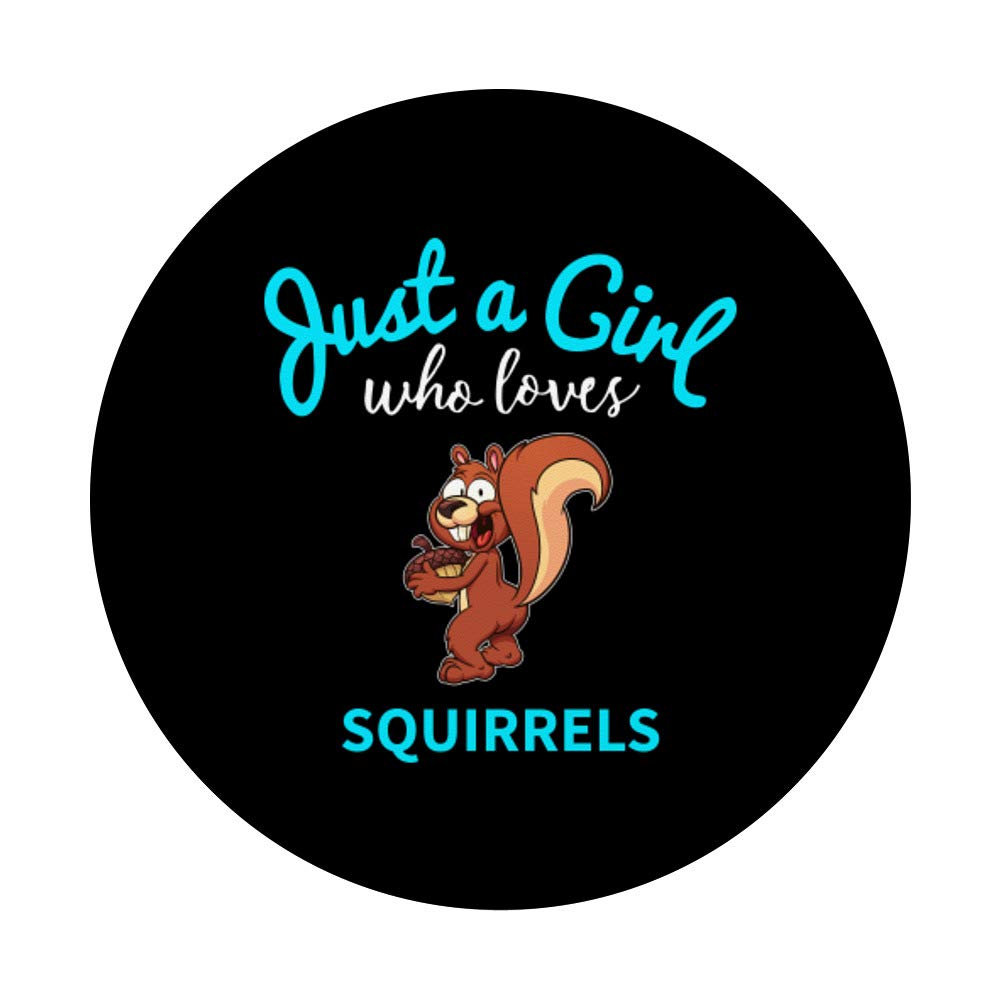 Cute Squirrel Phone Grip for Girls - PopSockets Stand for Phones & Tablets | Perfect for Kids & Teens