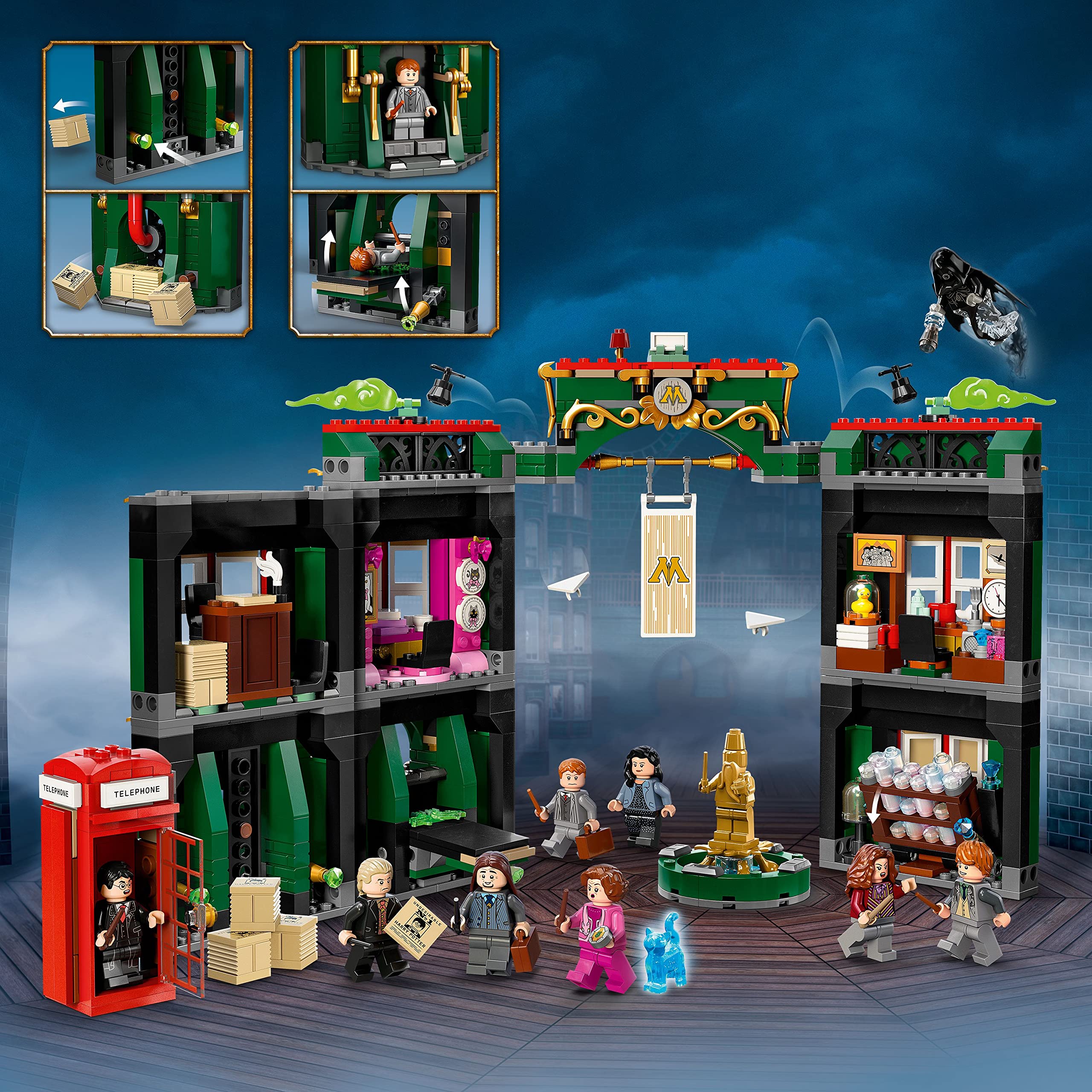 LEGO Harry Potter 76403 Modular Building Set with 12 Minifigures - Hogwarts Castle Gift for Boys & Girls Ages 9+ | Creative Play, Collectible Display & Perfect Birthday Present for Harry Potter Fans