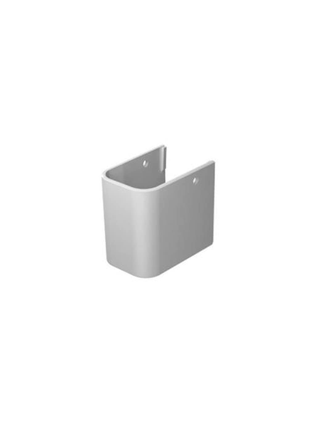 Duravit Happy D.2 White Siphon Cover 0858280000 - Bathroom Drain Cover for Sink, Shower & Bathtub Accessories