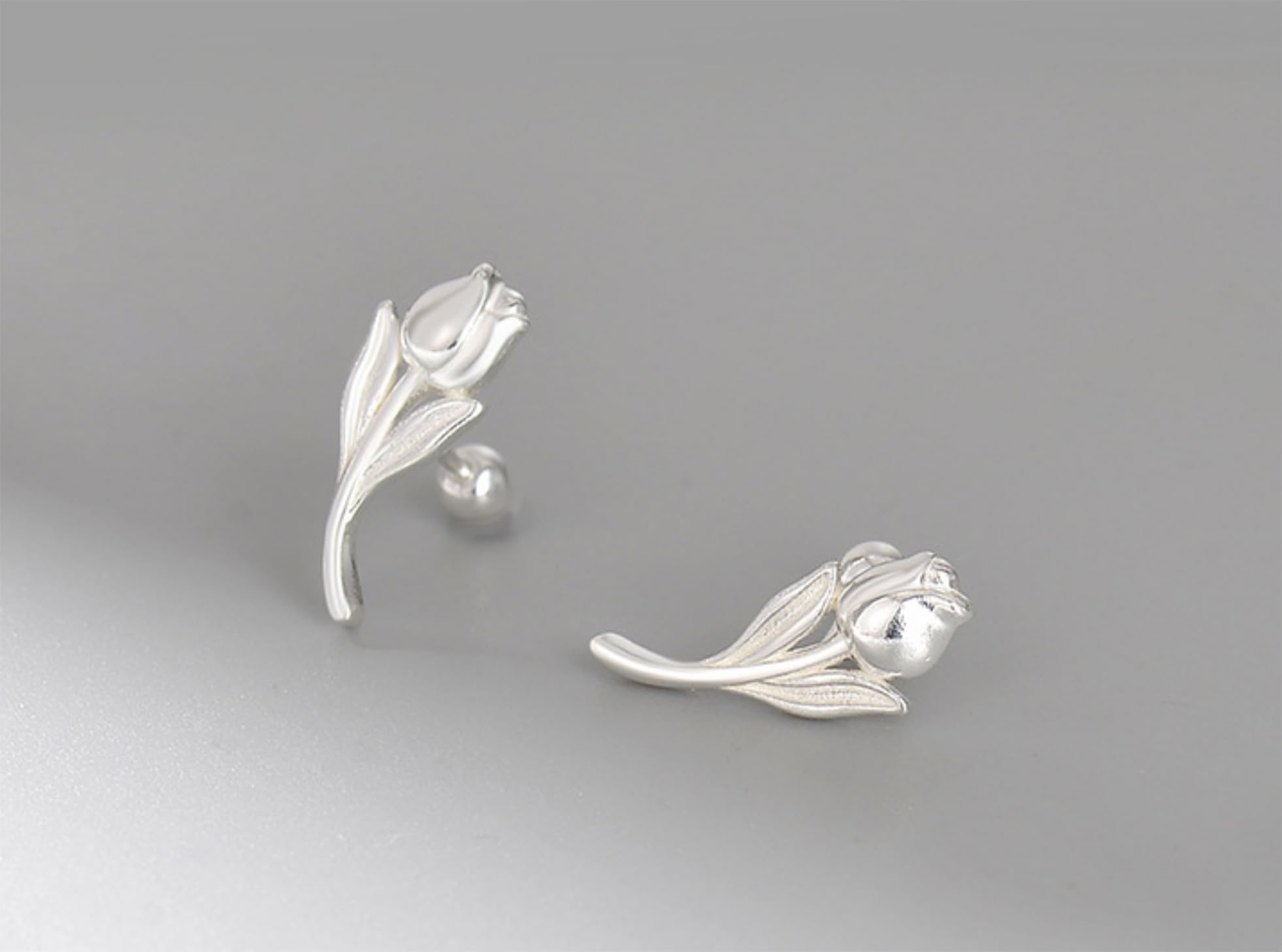 Sterling Silver Screw Back Stud Earrings for Women | Dainty CZ & Rhinestone Hypoallergenic Earrings | S925 Tiny Simple Jewelry | Perfect Birthday Gifts for Her | Everyday Wear, Office & Special Occasions