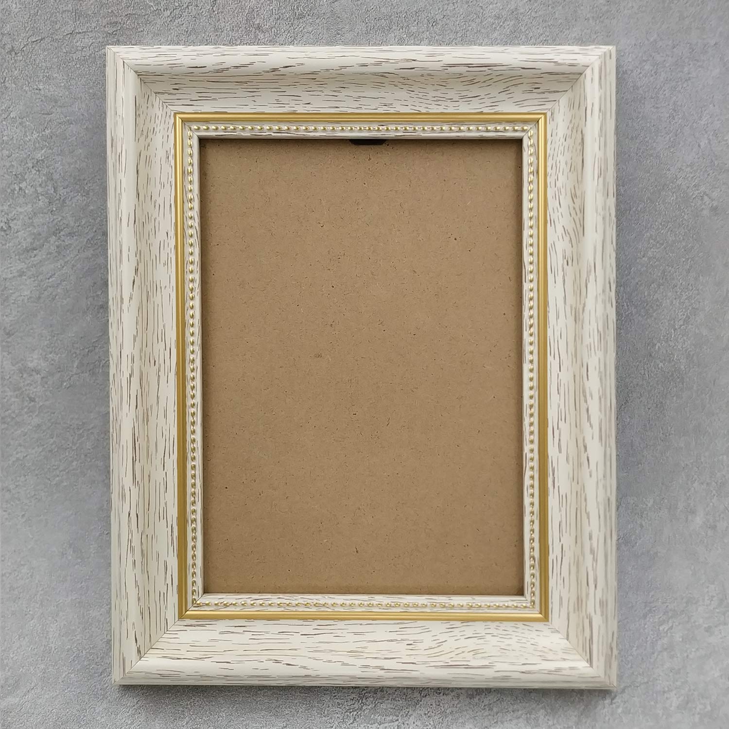 5x7 White Picture Frames - Wall & Desktop Display for Photos