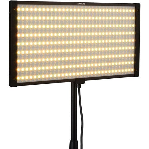 Nanlite PavoSlim 120C RGB LED Panel Light - Ultra-Thin LED Video Light for Photography, Videography & Streaming - Perfect for YouTube, TikTok & Studio Lighting
