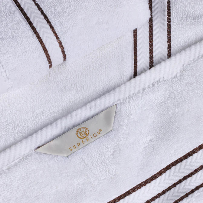 Premium 12-Piece Turkish Cotton Face Towel Set - Ultra Soft, Highly Absorbent & Quick-Drying - Perfect for Spa, Gym, Travel & Daily Skincare Routine