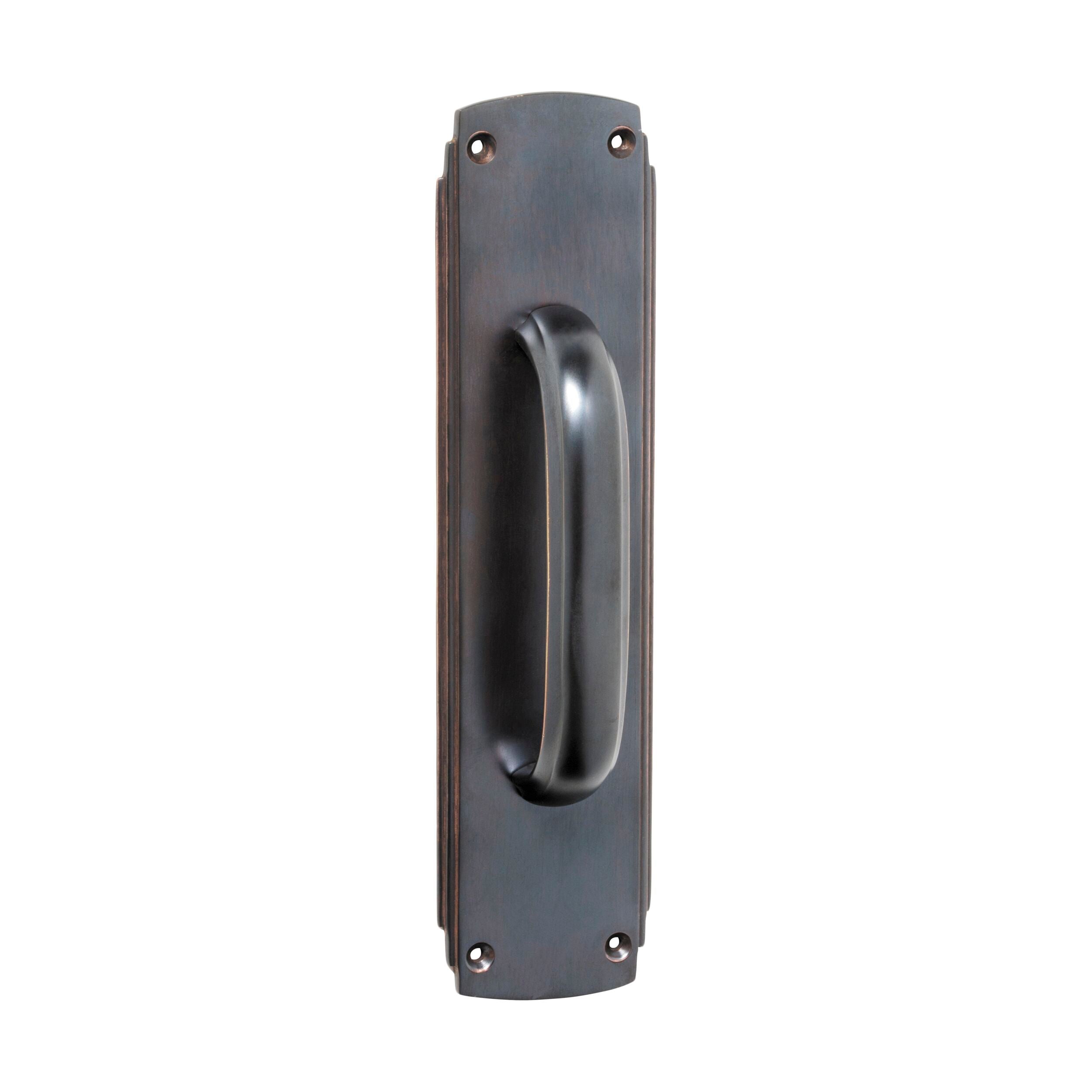 Vintage Art Deco 2901 Pull Handle - Antique Copper Finish, 240mm x 60mm (H x W) - Perfect for Cabinet, Drawer & Furniture Restoration Projects
