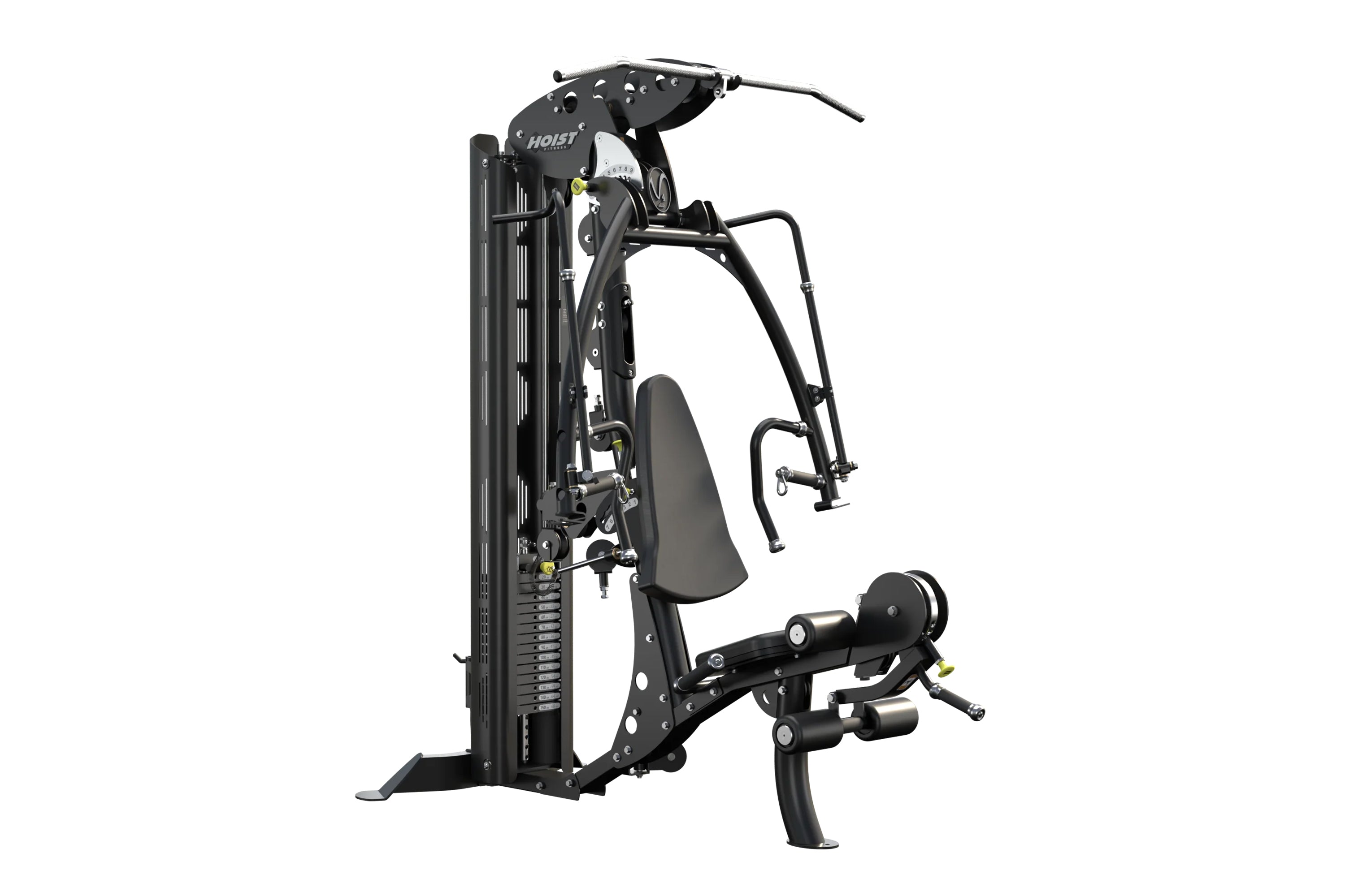 Hoist V4 Elite Home Gym System - Full Body Workout Equipment for Strength Training & Fitness - Perfect for Home Gym, Garage, or Small Spaces (Summer Sale)