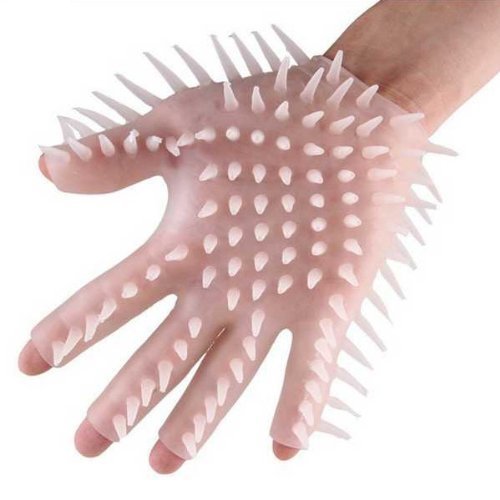 Sensual Massage Gloves for Couples - Male & Female Pleasure Toys - Delay & Enhance Intimacy - Perfect for Romantic Nights & Couples Play