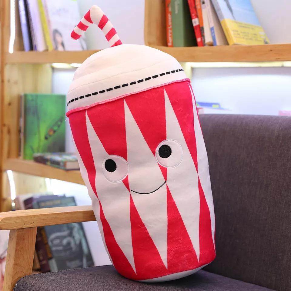 Cute Stuffed Foodie Friends Plush Toys - Adorable Kawaii Animal Plushies with Food Theme | Perfect for Kids Gifts, Room Decor & Cuddling