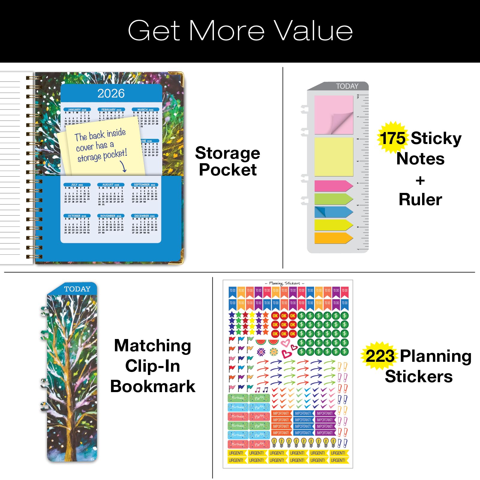 2025 Hardcover Planner 8.5