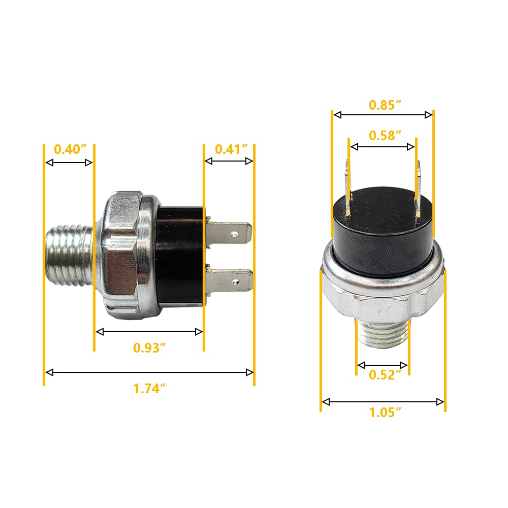 70-100 PSI Air Pressure Switch, 1/4