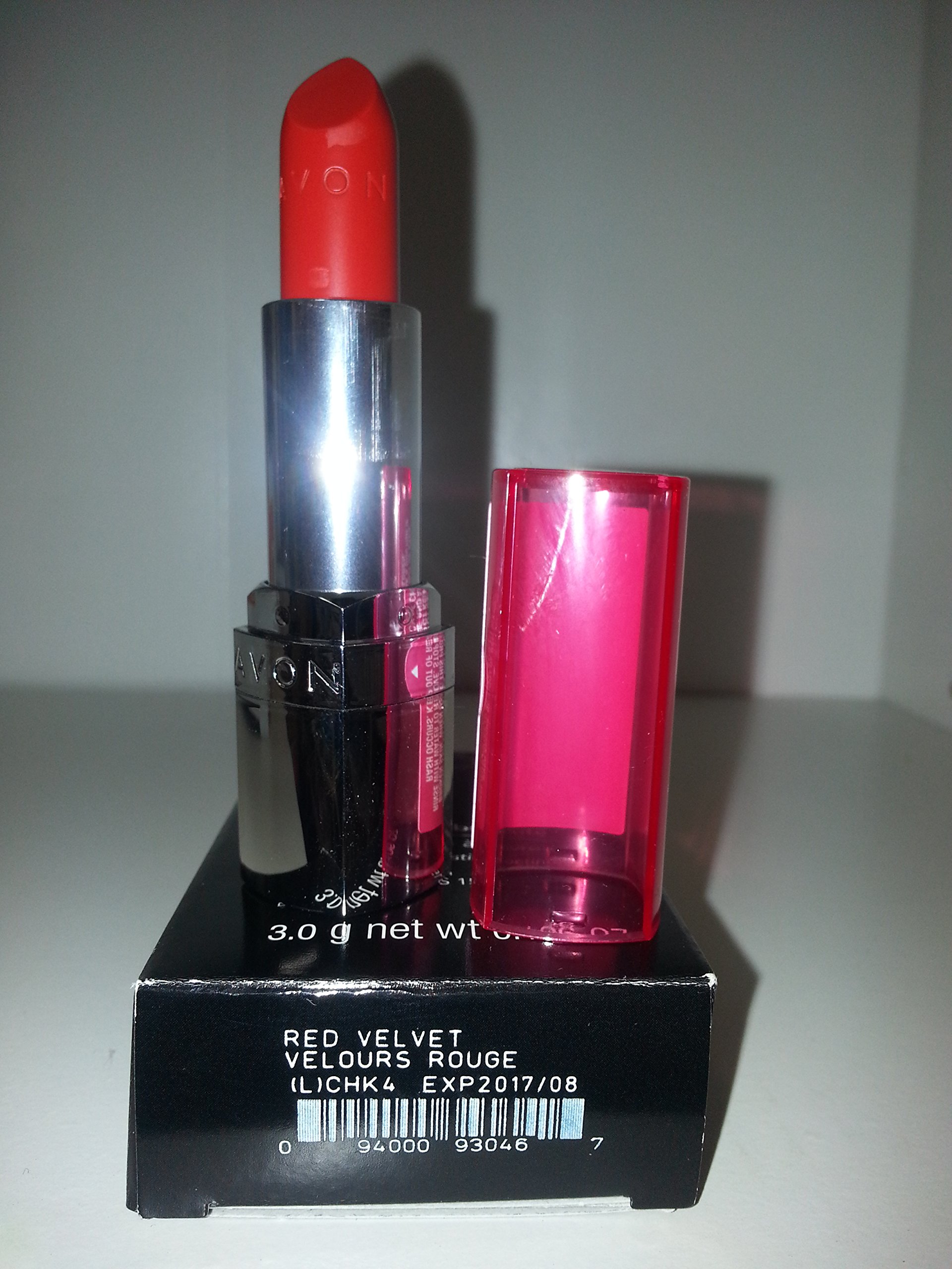 Avon Ultra Color Absolute Lipstick - Red Velvet | Long-Lasting, Moisturizing Lip Color for Women | Perfect for Parties, Date Nights & Everyday Wear