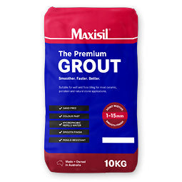 Anthracite Maxisil Premium Color Grout - High-Performance Tile Grout for Bathroom, Kitchen & Flooring - Waterproof & Stain-Resistant