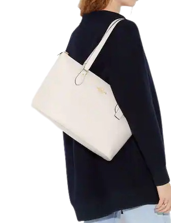 Coach Gallery Tote Bag for Women - Stylish Leather Handbag with Shoulder Strap - Perfect for Work, Travel & Everyday Use