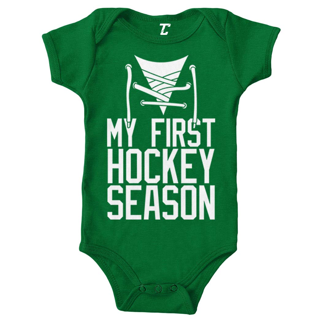 My First Hockey Season - Adorable Sports Fan Bodysuit for Babies & Toddlers | Perfect for Game Day, Photo Shoots & Playtime