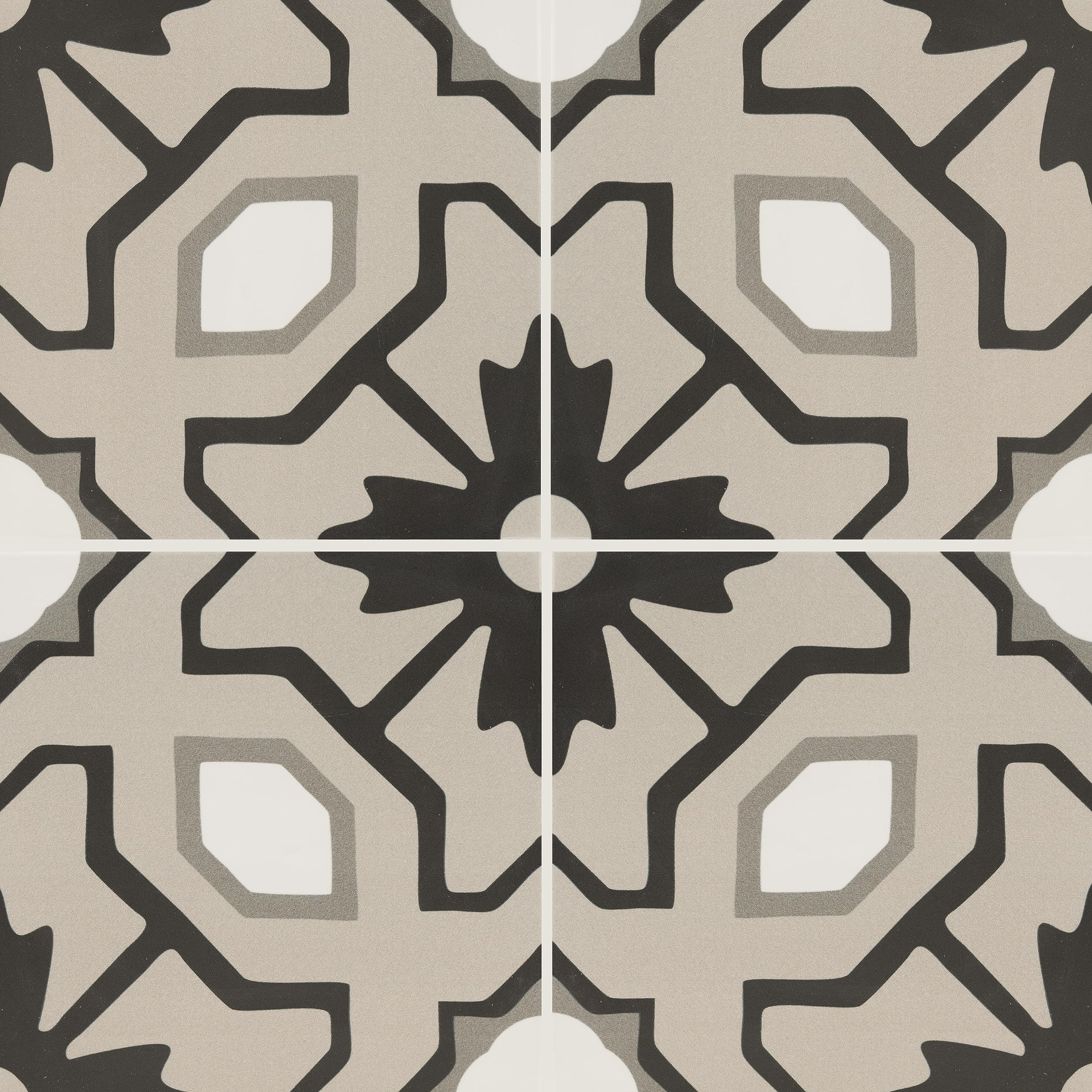 MSI Tahari 8x8 Inch Encaustic Matte Porcelain Tile - Waterproof Floor & Wall Tile for Bathroom, Kitchen Backsplash, Shower & Accent Wall - Durable Ceramic Tiles for Home, Office & Commercial Spaces