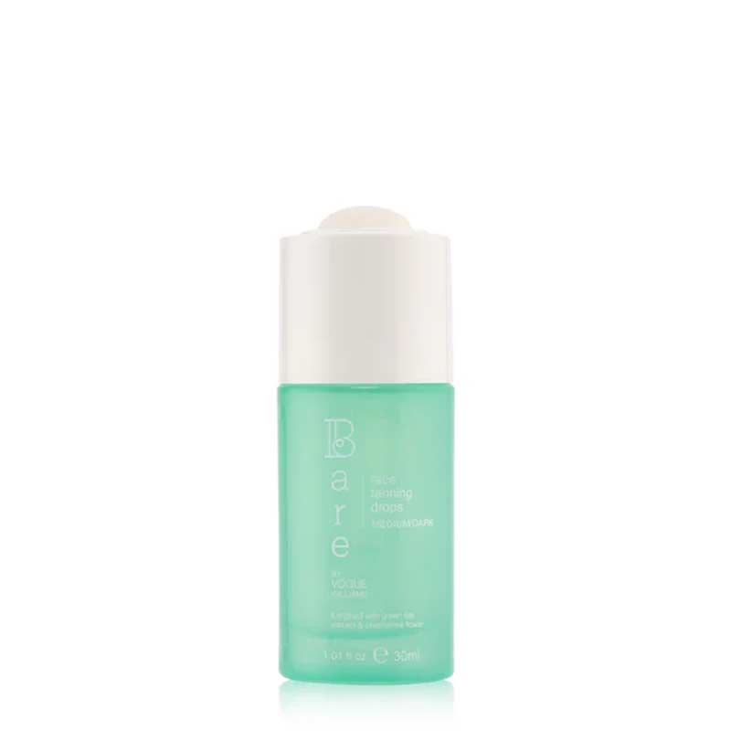Bare by Vogue Self Tanning Drops for Face - Natural Looking Sunless Tan - Perfect for Daily Glow & Special Occasions
