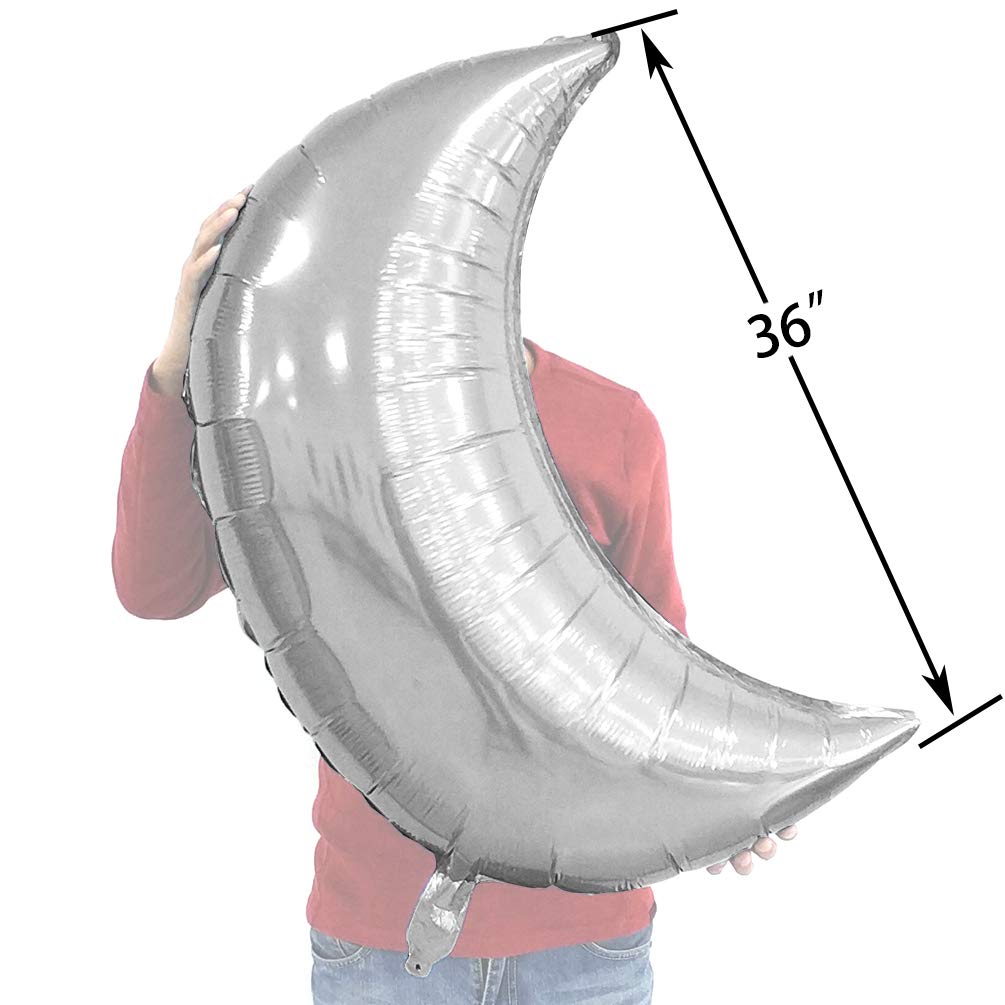 Moon & Star Balloons Set - 36